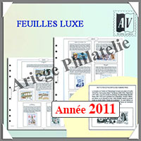 FRANCE - Jeu 2011 - Luxe - AVEC Pochettes (AVLX-2011)