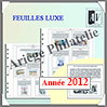 FRANCE - Jeu 2012 - Luxe - AVEC Pochettes (AVLX-2012) Av-Editions
