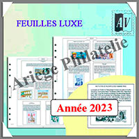 FRANCE - Jeu 2023 - Luxe - AVEC Pochettes (AVLX-2023
