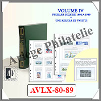 ALBUM AV FRANCE Primprim - Volume 4 - LUXE - 1980  1989 (AVLX-80-89)
