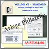ALBUM AV FRANCE Préimprimé - Volume 7 - STANDARD - 2004 à 2006 (AVSTX-04-06) Av-Editions