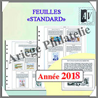 FRANCE - Jeu 2018 - Standard - SANS Pochettes (AVST-2018)
