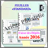 FRANCE - Jeu 2016 - Standard - Bloc CAISSE des DEPOTS - SANS Pochettes (AVSTBF-2016) Av-Editions