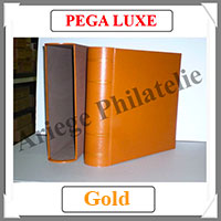 RELIURE PEGA LUXE  035N - AVEC Etui-- Couleur : GOLD (035N-GOLD)