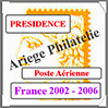 FRANCE - PRESIDENCE - Timbres AVIATION 2002  2006 (AV10) Crs