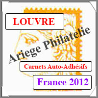 FRANCE 2012 - Jeu LOUVRE - Complment Carnets (FF12bis)