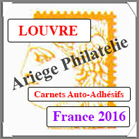 FRANCE 2016 - Jeu LOUVRE - Complment Carnets (FF16bis)