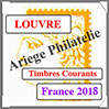 FRANCE 2018 - Jeu LOUVRE - Timbres Courants et Blocs (FF18) Cérès