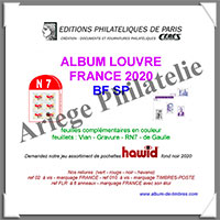 FRANCE 2020 - Jeu LOUVRE - Blocs Spciaux (FF20BF)