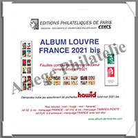 FRANCE 2021- Jeu LOUVRE - Complment Carnets (FF21bis)