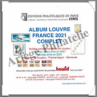FRANCE 2021 - Jeu LOUVRE - Jeu Complet (FF21C)