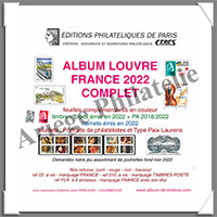 FRANCE 2022 - Jeu LOUVRE - Jeu Complet (FF22C)