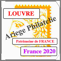 FRANCE 2020 - Jeu LOUVRE - Patrimoine de France (FFPF20)