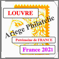 FRANCE 2021 - Jeu LOUVRE - Patrimoine de France (FFPF21)
