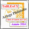 FRANCE 2016 - Jeu CHEFS d'OEUVRE de l'ART - Tableaux (FIS16) Cérès