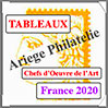 FRANCE 2020 - Jeu CHEFS d'OEUVRE de l'ART - Tableaux (FIS20) Cérès