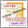 NOUVELLE CALEDONIE 2017 - Jeu LOUVRE - Timbres Courants et Blocs (FNCA17) Cérès