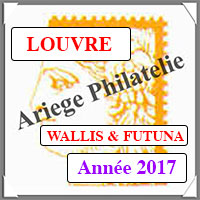WALLIS et FUTUNA  2017 - Jeu LOUVRE - Timbres Courants et Blocs (FWF17)