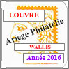WALLIS et FUTUNA  2016 - Jeu LOUVRE - Timbres Courants et Blocs (FWF16) Cérès
