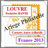 FRANCE 2013 - Jeu de Pochettes HAWID - Complment Carnets (HBA13bis)