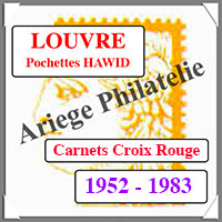 FRANCE - LOUVRE - Pochettes - Jeu CROIX ROUGE de 1952  1983 (HBACR1)