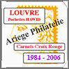 FRANCE - LOUVRE - Pochettes - Jeu CROIX ROUGE de 1984 à 2006 (HBACR2) Cérès