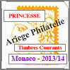 MONACO 2013-14 - Jeu PRINCESSE - Timbres Courants (MF13-14) Cérès