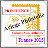 FRANCE 2015 - Jeu PRESIDENCE - Carnets Autocollants (PF15ATC) Cérès
