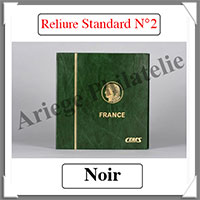 RELIURE  VIS - Standard N2-- Couleur : NOIR (R02-NOIR)