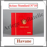 RELIURE  VIS - Standard N10-- Couleur : HAVANE (R10-HAVANE)