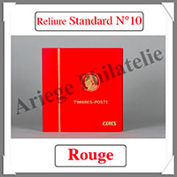 RELIURE  VIS - Standard N10-- Couleur : ROUGE (R10-ROUGE)