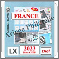 FRANCE 2023 - Blocs CNEP - AVEC Pochettes (13653 - 1f)