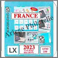 FRANCE 2023 - Bloc Croix-Rouge - AVEC Pochettes 13783-23B)