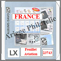 FRANCE - Pages pour Feuillet de 10 Timbres de la Poste Arienne (Paquet de 3 Pages) - AVEC Pochettes (23743)