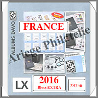 FRANCE 2016 - Blocs Feuillets Extra - 1e - AVEC Pochettes (23756)
