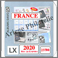 FRANCE 2020 - Blocs Extra (Edition Limite) - AVEC Pochettes (23780)
