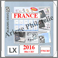 FRANCE 2016 - Jeu Croix-Rouge - B178 - AVEC Pochettes (3756CRF)