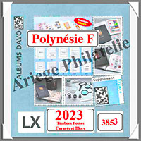 POLYNESIE Franaise 2023 - Anne Complte - AVEC Pochettes (3853)