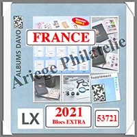 FRANCE 2021 - Blocs Feuillets Extra - 1e - AVEC Pochettes (53721)