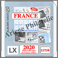 FRANCE 2020 - Timbres de Blocs Feuillets - 1b - AVEC Pochettes (53750)