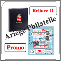 MONACO 2023 - Anne Complte - AVEC Pochettes - AVEC Reliure ALBERT II N2  (6753-2)