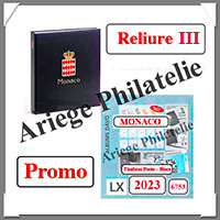 MONACO 2023 - Anne Complte - AVEC Pochettes - AVEC Reliure ALBERT II N3  (6753-3)