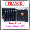 FRANCE Luxe - Album Blocs Extra - 2000 à 2022 - AVEC Pochettes (FR-ALB-1E) Davo