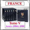 FRANCE Luxe - Album N°5 - 1994 à 1999 - AVEC Pochettes (FR-ALB-5) Davo