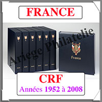 FRANCE Luxe - Album Carnets Croix-Rouge - 1952  2008 - AVEC Pochettes (FR-ALB-CRF)