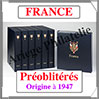 FRANCE Luxe - Album PREOBLITERES - Des Origines à 1947 - AVEC Pochettes (FR-ALB-PREO) Davo