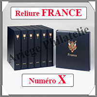 RELIURE LUXE - FRANCE N X et Boitier Assorti (FR-LX-REL-X)