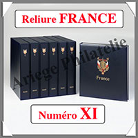 RELIURE LUXE - FRANCE N XI et Boitier Assorti (FR-LX-REL-XI)