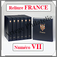 RELIURE LUXE - FRANCE N VII et Boitier Assorti (FR-LX-REL-VII