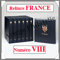 RELIURE LUXE - FRANCE N VIII et Boitier Assorti (FR-LX-REL-VIII